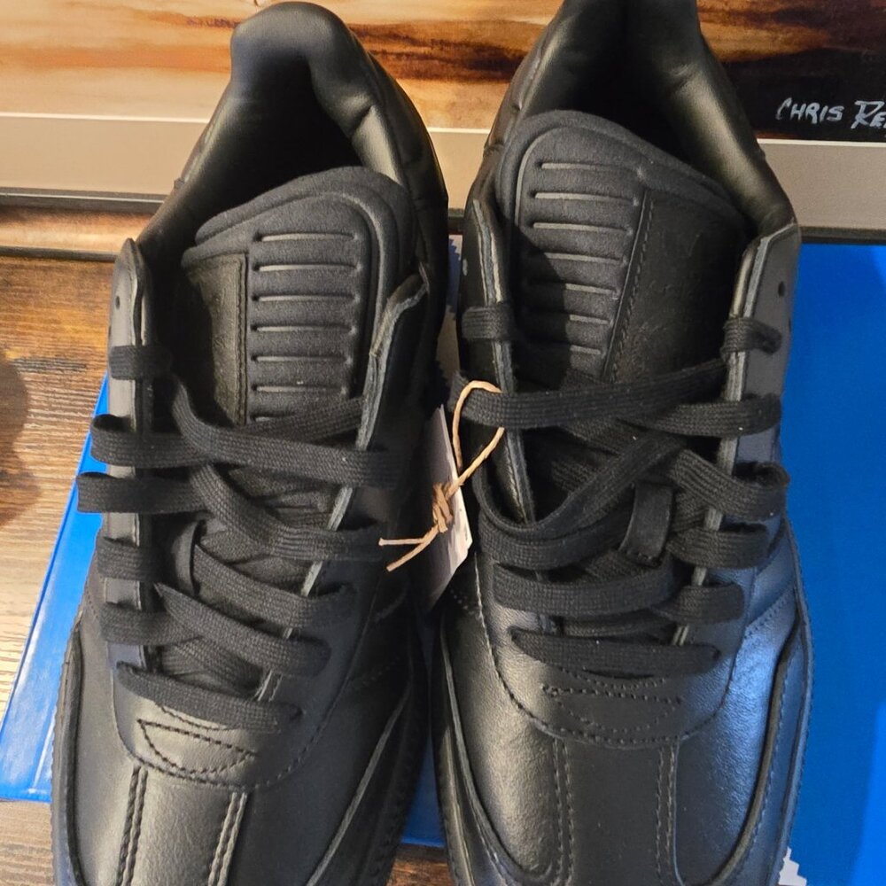 Adidas Samba XLG JI3195 Unisex Triple Black Originals Men's Size 10.5 Shoes NEW - Picture 4 of 10